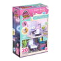 Bizak Kit Créatif Design Ta Salle Gamer Suite Spaces - 20 Accessoires, 2 Papiers Muraux, 1 Papier de Sol - Version Espagnole
