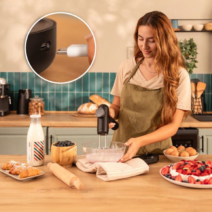 Mixeur/mélangeur de pâte Cecotec PowerTwist Battery