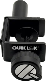 QUIKLOK Adaptateur pour accessoires série QLX - Aluminium noir, ouverture max 50 mm