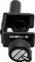 QUIKLOK Adaptateur pour accessoires série QLX - Aluminium noir, ouverture max 50 mm