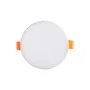 Placa LED IP65 8W 535Lm 2700K Circular sin Marco Blanco Cálido