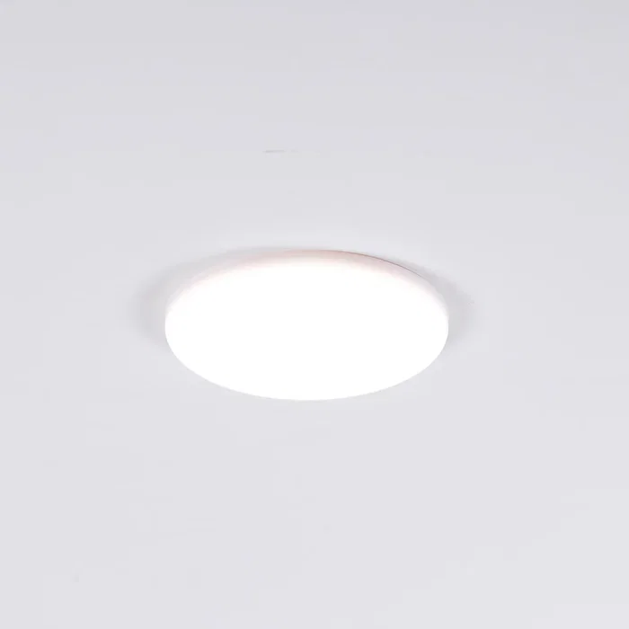Placa LED IP65 8W 535Lm 2700K Circular sin Marco Blanco Cálido Placa LED IP65 8W 535Lm 2700K Circular sin Marco Blanco Cálido