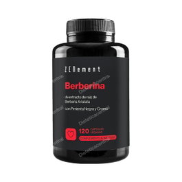 Zenement Berberina 500 mg avec Poivre Noir et Chrome, 120 capsules