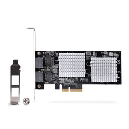 Startechcom ST10GSPEXNDP2 Carte Réseau 2x 10 Gbps RJ45 PCIe 3.0
