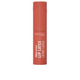 Rimmel London Thrill Seeker Lip Latex Brillant à Lèvres - Teinte #200 So Peachy - Finition Intense et Hydratante - 6 ml