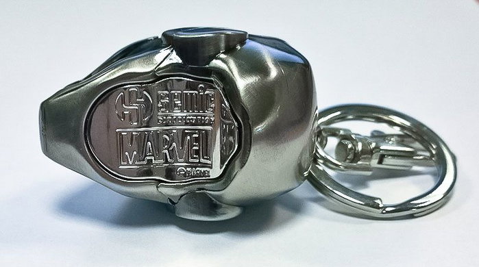 Marvel Comics porte-clés métal Iron Man Helmet Mark II