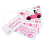 Paladone Panneau Barbie métal 25x10cm avec stickers personnalisables réversible