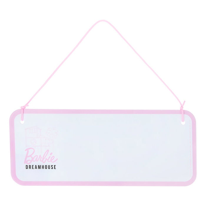 Paladone Panneau Barbie métal 25x10cm avec stickers personnalisables réversible