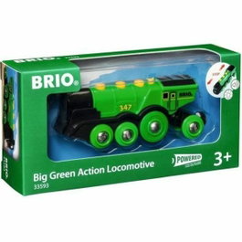 Brio Locomotive Verte Puissante à Piles 33593