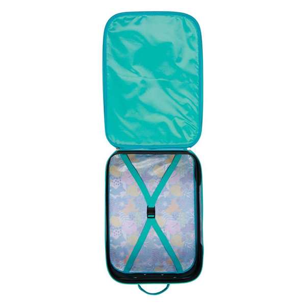 Karactermania Valise à roulettes souple enfant Lilo et Stitch 3D - 52x33x17 cm (Cabine) - 2 roues, poignée réglable