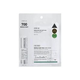 VT Cosmetics Reedle Shot 700 2 Step Masque en feuille hydratant et régénérant pour le visage 26,5 g
