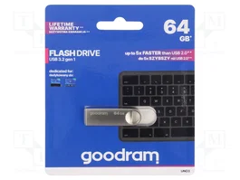 GOODRAM Clé USB UNO3-0640S0R11 64GB Argent
