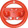 Hori - Volant de course pour Nintendo Switch 2 et Switch, manette Joy-Con, motif Mario Rouge, Mario Kart World - Sous licence Nintendo officielle