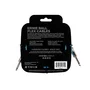 ERNIE BALL Câble Instrument Flex Jack-Jack SS 6 m - Bleu