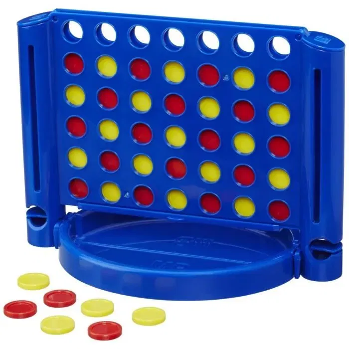 Hasbro Gaming Puissance 4 Voyage - Jeu de société portable pour 2 joueurs, à partir de 6 ans Hasbro Gaming Puissance 4 Voyage - Jeu de société portable pour 2 joueurs, à partir de 6 ans
