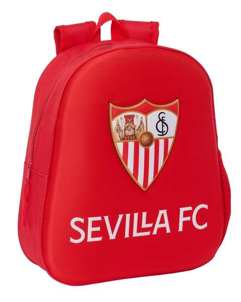 Safta Sac à dos 3D Sevilla FC, dimensions 27 x 33 x 10 cm Safta Sac à dos 3D Sevilla FC, dimensions 27 x 33 x 10 cm