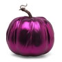 BigBuy Carnival Citrouille Métallique Violette 16 cm