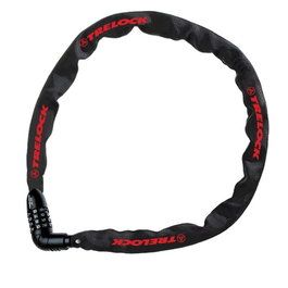 Trelock Cadenas à combinaison 110cm 4mm Noir