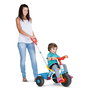 Feber Baby Trike 8/12810 - Tricycle bébé avec structure métallique, ceinture de sécurité, poignée réglable et benne basculante - À partir de 12 mois
