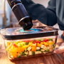 Bosch Lot de 3 Boîtes de Conservation sous Vide en Tritan (0,7L, 1,0L et 1,5L)