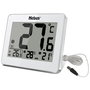 Mebus 01074 Thermomètre numérique intérieur/extérieur blanc