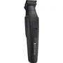 Remington Kit Multifonction G10 Graphite Series - Tondeuse 10 en 1 avec lames auto-affûtées, accessoires lavables et autonomie 40 min (Rechargeable USB)