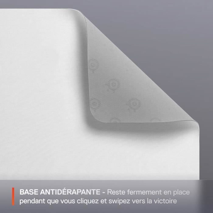SteelSeries QcK L Blanc SteelSeries QcK L Blanc