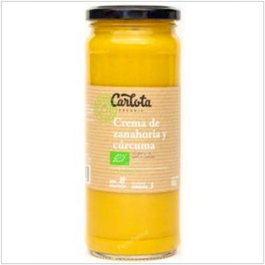CARLOTA ORGANIC Crème de carotte et curcuma 450g