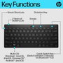 HP Clavier Bluetooth compact HP 350 Noir