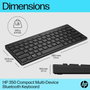 HP Clavier Bluetooth compact HP 350 Noir