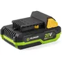 Fieldmann - Batterie Li-Ion 20V 2Ah pour Outils sans Fil - Compatible Gamme 20V