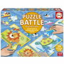 Educa Battle Jr Animals - 16 puzzles de 9 pièces