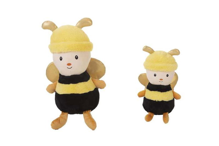 Creaciones Llopis Abejita Piu - Peluche en forme d'abeille en polyester, hauteur 50 cm, jouet pour enfants dès 3 ans