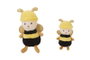Creaciones Llopis Abejita Piu - Peluche en forme d'abeille en polyester, hauteur 50 cm, jouet pour enfants dès 3 ans