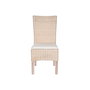 Chaise de jardin Home ESPRIT osier Bois de manguier 50 x 55 x 100 cm