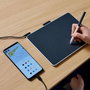 Wacom One Medium - Tablette graphique sans fil - Zone active 216 x 135 mm (format A5) - Connexion USB Type-C et Bluetooth 5.1 - Compatible Windows, Mac, Android, Chromebook
