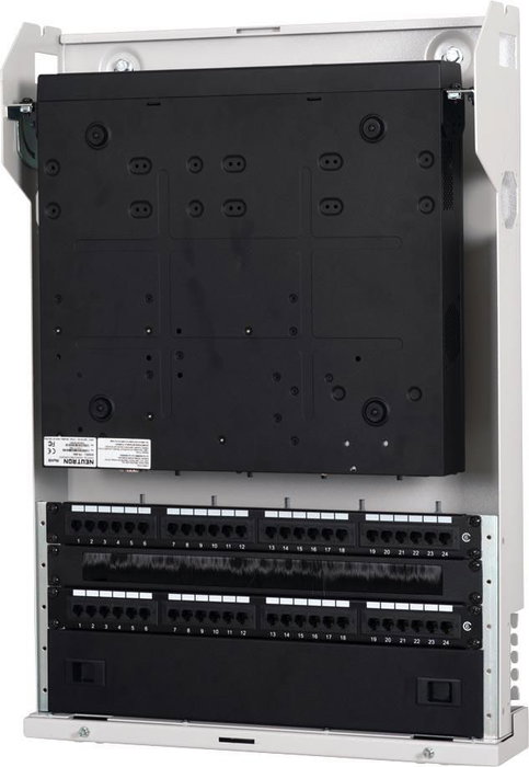 Lanview Armoire rack mural 3U - 19", profondeur 155 mm, capacité de charge 40 kg, pour équipements réseau et audiovisuels