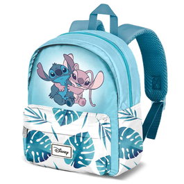 KARACTERMANIA Mochila Angel & Stitch Disney 27cm pour enfant, dos rembourré et ventilé, avec un compartiment et poche frontale (27x22x9cm)