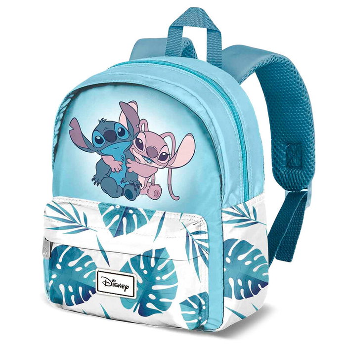 KARACTERMANIA Mochila Angel & Stitch Disney 27cm pour enfant, dos rembourré et ventilé, avec un compartiment et poche frontale (27x22x9cm) KARACTERMANIA Mochila Angel & Stitch Disney 27cm pour enfant, dos rembourré et ventilé, avec un compartiment et poche frontale (27x22x9cm)