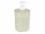 Berilo Dosificateur Plastique Salle de Bain 580ml Beige 9x16,5x9 cm (Set de 36)