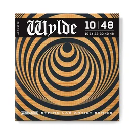 Dunlop Zakk Wylde String Lab Artist Jeu de cordes pour guitare acoustique 10-48