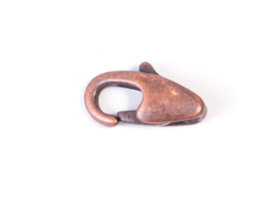Innspiro Lot de 2 fermoirs mousquetons métalliques cuivre vieilli 4x10mm