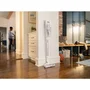BISSELL Powerclean Aspirateur Balai sans Fil, 200 W, 40 min Autonomie, 0.4 L Réservoir, Filtre HEPA, Éclairage LED, Accessoires, Blanc/Argenté - Pour Animaux