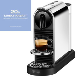 Nespresso Citiz EN 220.M par De'Longhi, Argent