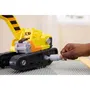 Spinmaster - Ruben & Compagnie - Bulldozer multifonction 2 en 1 avec pelle, 3 outils et figurine - Véhicule de chantier pour enfants dès 3 ans - La Pat'Patrouille