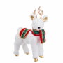BigBuy Home Décoration de Noël Multicolore Renne 15 x 7 x 28 cm