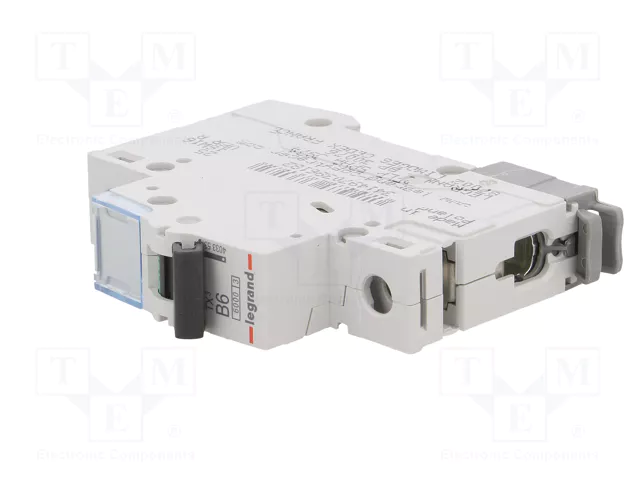 LEGRAND Disjoncteur S300 TX 1P 6A 230VAC 6kA LEGRAND Disjoncteur S300 TX 1P 6A 230VAC 6kA