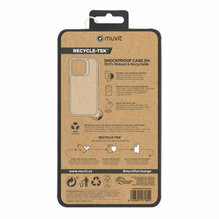 Protection pour téléphone portable Muvit iPhone 15 Plus iPhone 15 Plus Protection pour téléphone portable Muvit iPhone 15 Plus iPhone 15 Plus