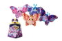 Smoby Fluffyfly Peluche Papillon 30 cm - Modèles Assortis - Yeux Multicolores - Doux et Moelleux