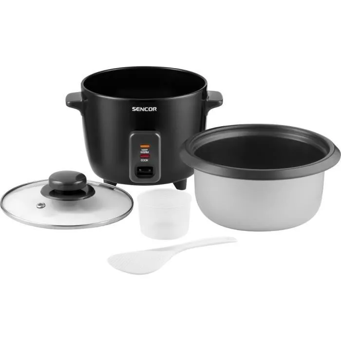 Sencor SRM 0601BK - Cuiseur à riz électrique 0,6 L - Noir
